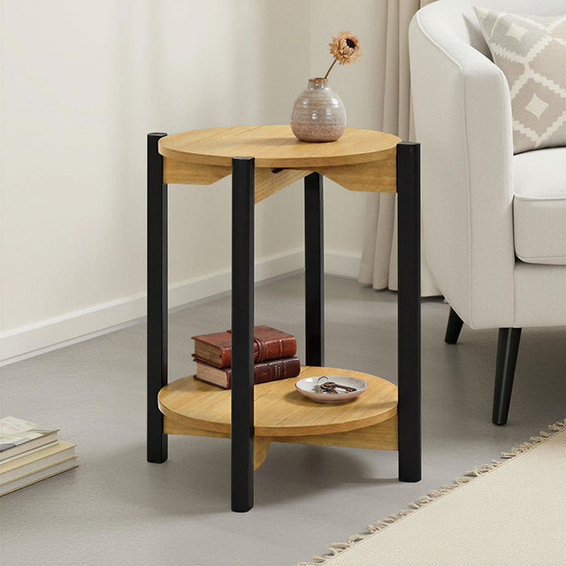 Hyde Round End Table - Dream Home Furniture & Mattress (Waite Park, MN)