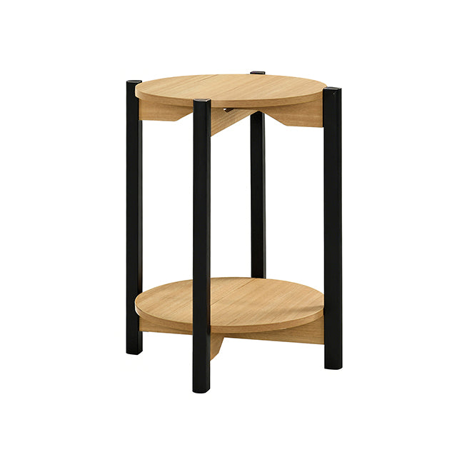 Hyde Round End Table - Dream Home Furniture & Mattress (Waite Park, MN)