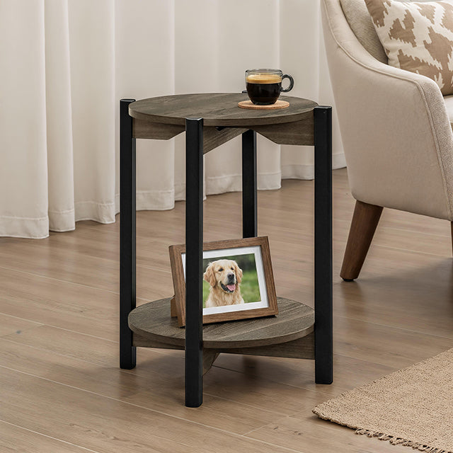 Hyde Round End Table - Dream Home Furniture & Mattress (Waite Park, MN)