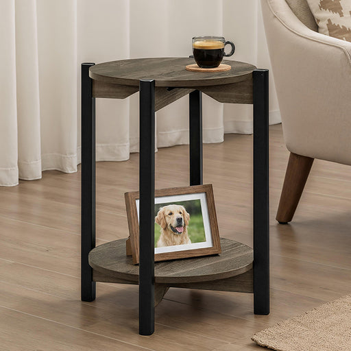 Hyde Round End Table - Dream Home Furniture & Mattress (Waite Park, MN)