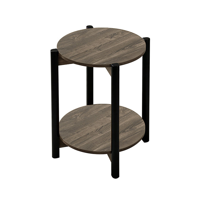 Hyde Round End Table - Dream Home Furniture & Mattress (Waite Park, MN)