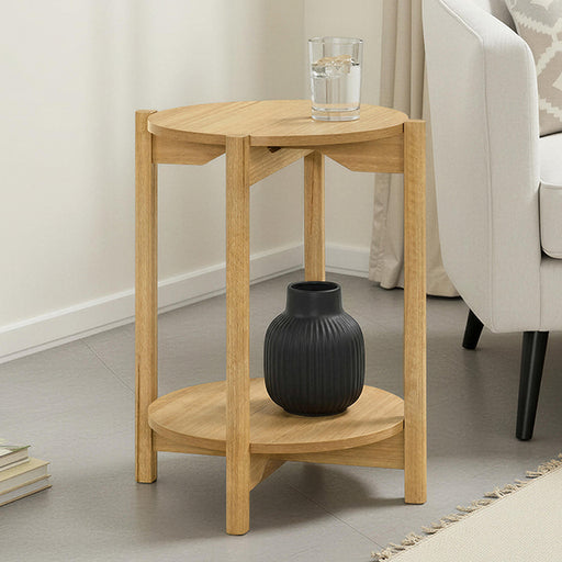 Hyde Round End Table - Dream Home Furniture & Mattress (Waite Park, MN)