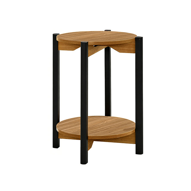 Hyde Round End Table - Dream Home Furniture & Mattress (Waite Park, MN)