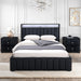 Farese Queen Bed w/ 2 Nightstands - Dream Home Furniture & Mattress (Waite Park, MN)