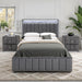 Farese Queen Bed w/ 2 Nightstands - Dream Home Furniture & Mattress (Waite Park, MN)