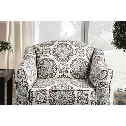 Misty Ivory/Pattern Floral Chair - Dream Home Furniture & Mattress (Waite Park, MN)