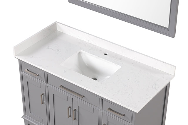 Soline Vanity Set w/ Mirror - Dream Home Furniture & Mattress (Waite Park, MN)