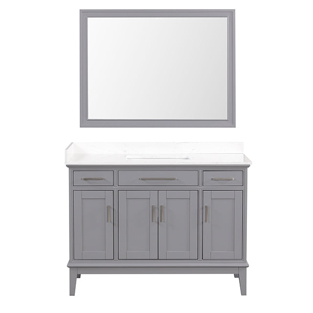 Soline Vanity Set w/ Mirror - Dream Home Furniture & Mattress (Waite Park, MN)