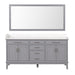 Almeria Vanity Set w/ Mirror - Dream Home Furniture & Mattress (Waite Park, MN)