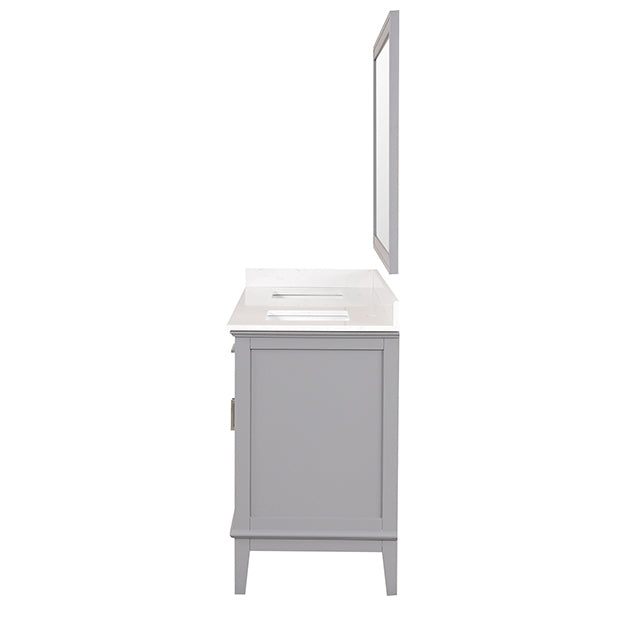 Almeria Vanity Set w/ Mirror - Dream Home Furniture & Mattress (Waite Park, MN)