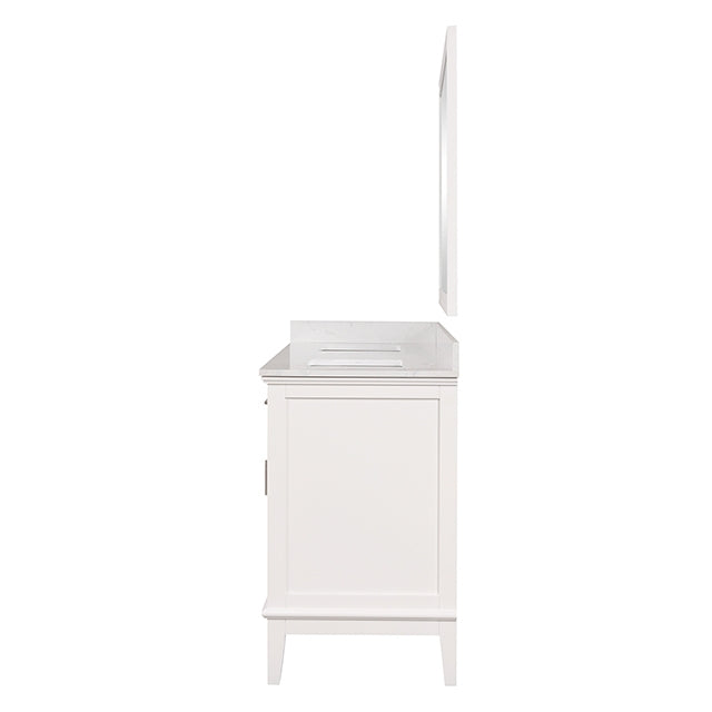 Almeria Vanity Set w/ Mirror - Dream Home Furniture & Mattress (Waite Park, MN)