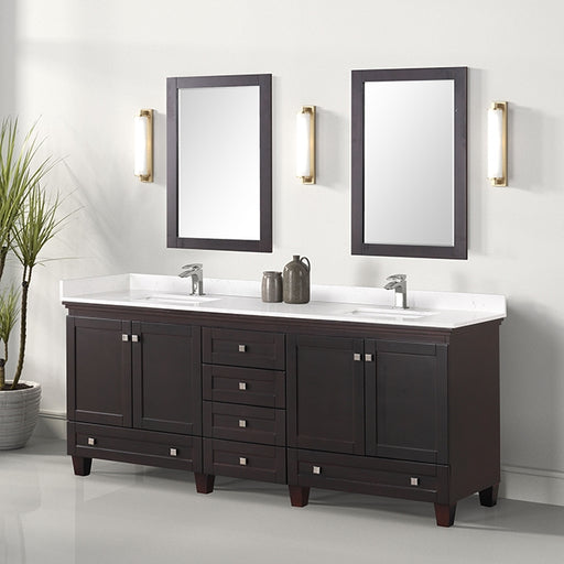 Oliva Vanity Set w/ Mirror - Dream Home Furniture & Mattress (Waite Park, MN)