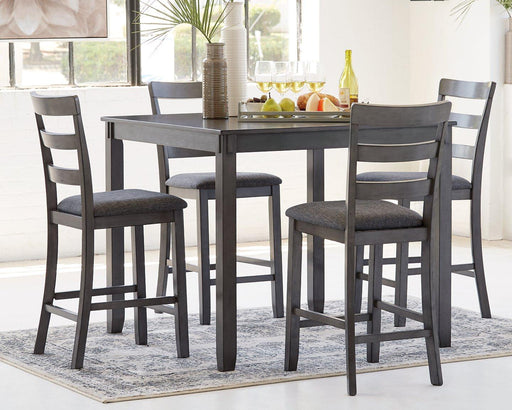 Bridson Counter Height Dining Table and Bar Stools (Set of 5) image