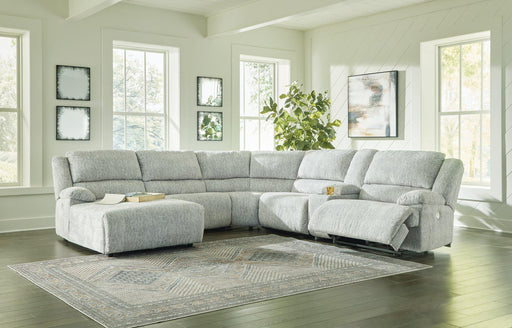 McClelland 6-Piece Power Reclining Sectional with Chaise image