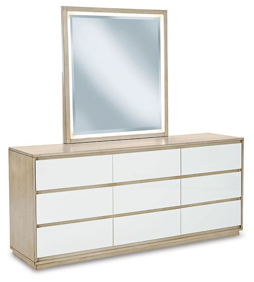 Wendora Dresser and Mirror image