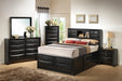 Briana Transitional Black Eastern King Bed image