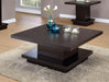 Cappuccino Wood Top Coffee Table image