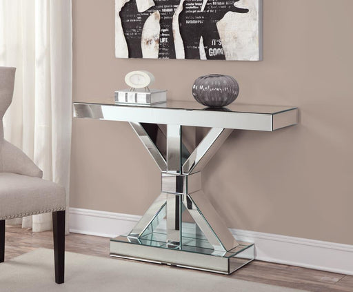 G950191 Contemporary Mirrored Console Table image