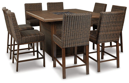 Paradise Trail Outdoor Bar Table Set image