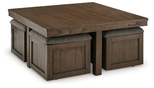Boardernest Coffee Table with 4 Stools image