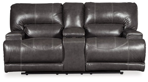 McCaskill Power Reclining Loveseat with Console image