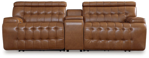 Temmpton 3-Piece Power Reclining Sectional Loveseat with Console image